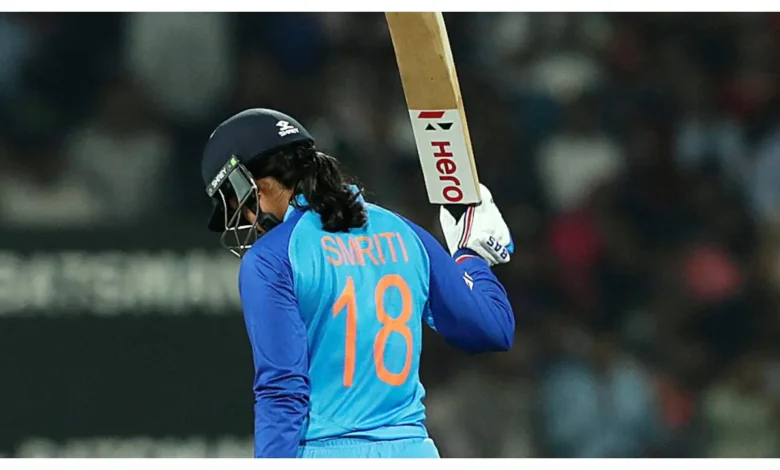 Smriti Mandhana Jersey Number 18